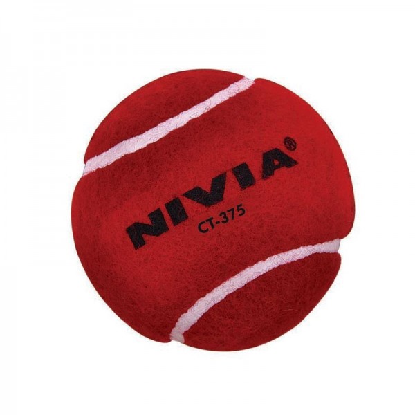 Nivia Cricket Tennis Ball Heavy Weight (Set of 4)